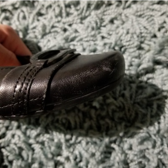 Clarks' black flats size 6.5 - Picture 5 of 8